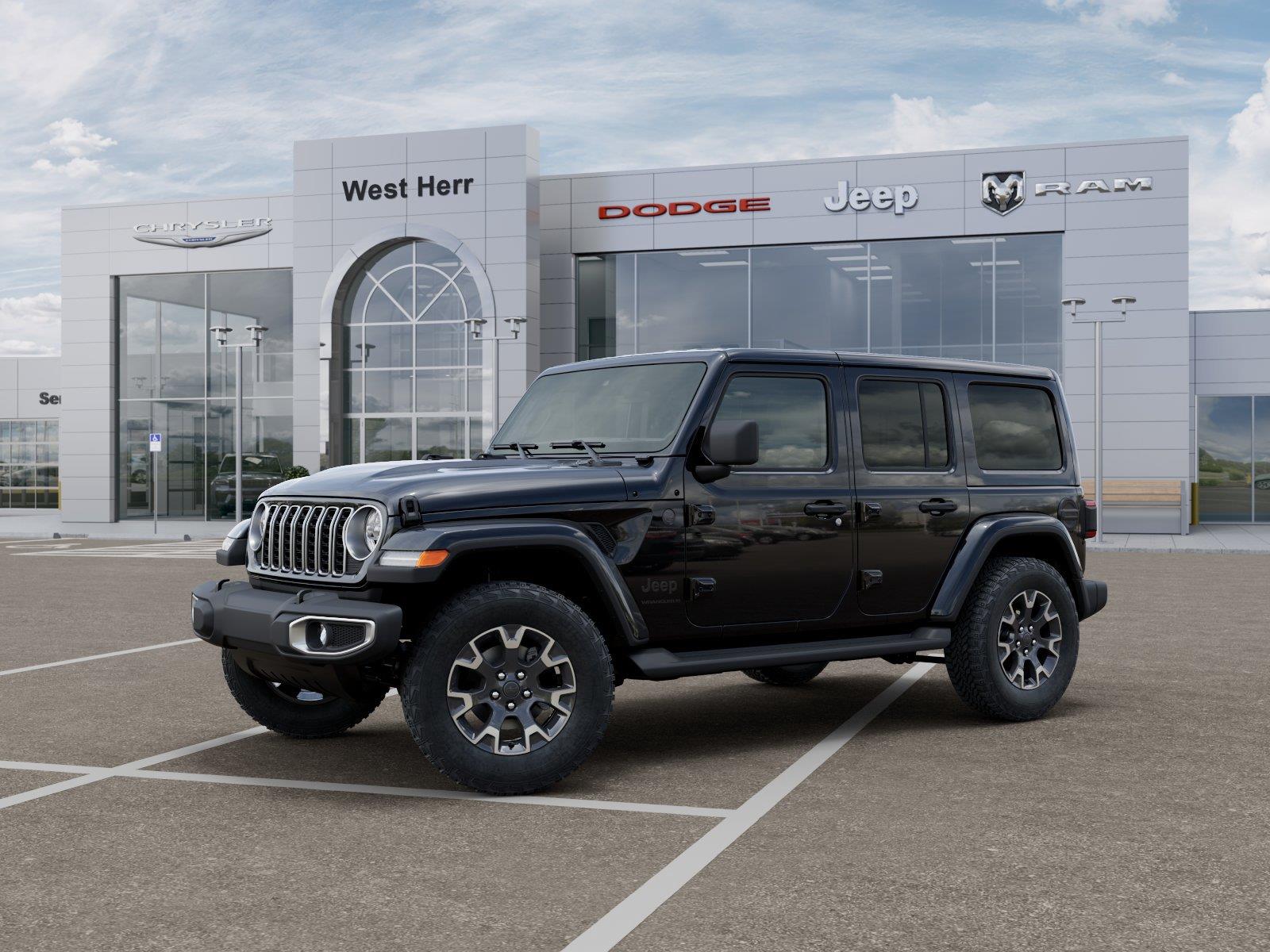 New 2027 Black Clearcoat Jeep Sahara image 2