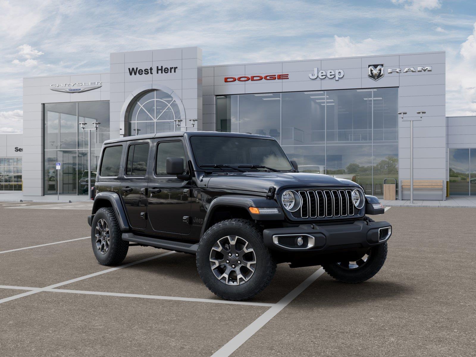 New 2027 Black Clearcoat Jeep Sahara image 5