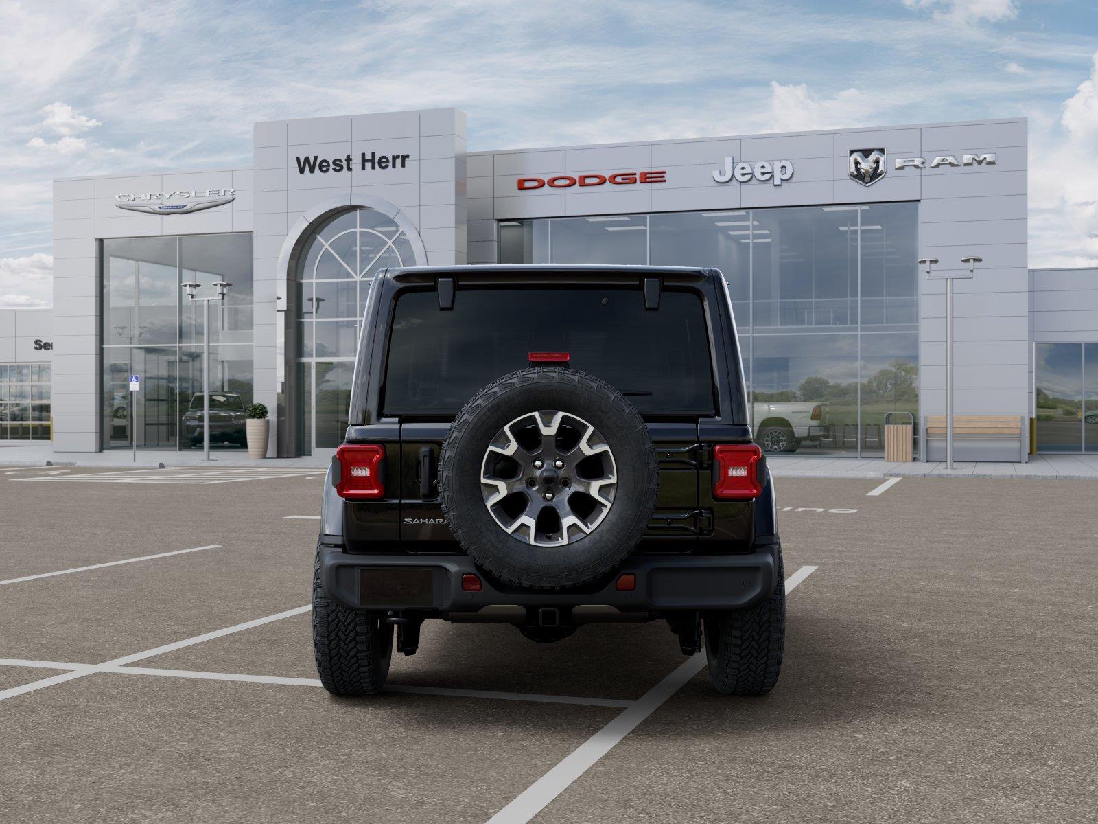 New 2027 Black Clearcoat Jeep Sahara image 7