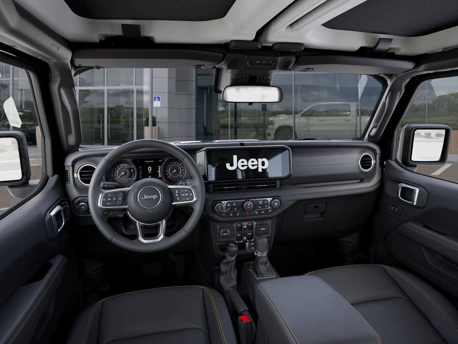 New 2027 Black Clearcoat Jeep Sahara image 14