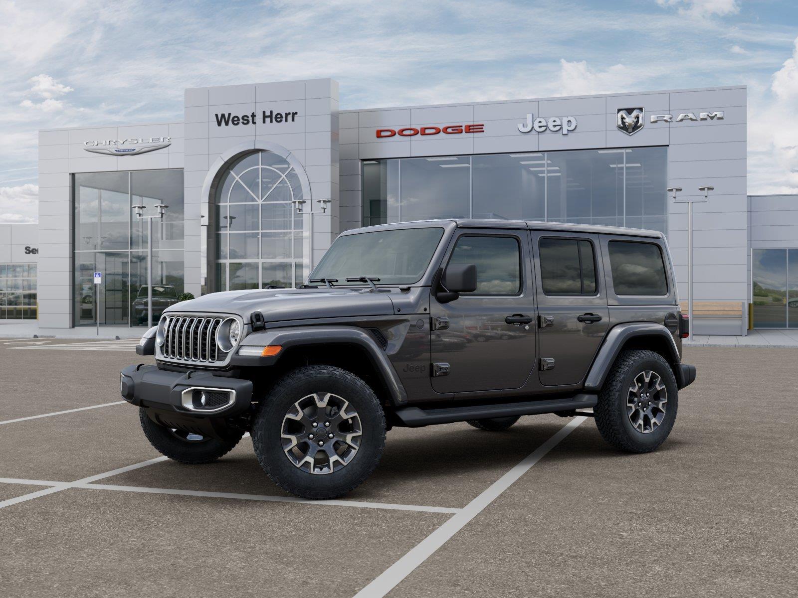 New 2027 Granite Crystal Metallic Clearcoat Jeep Sahara image 2