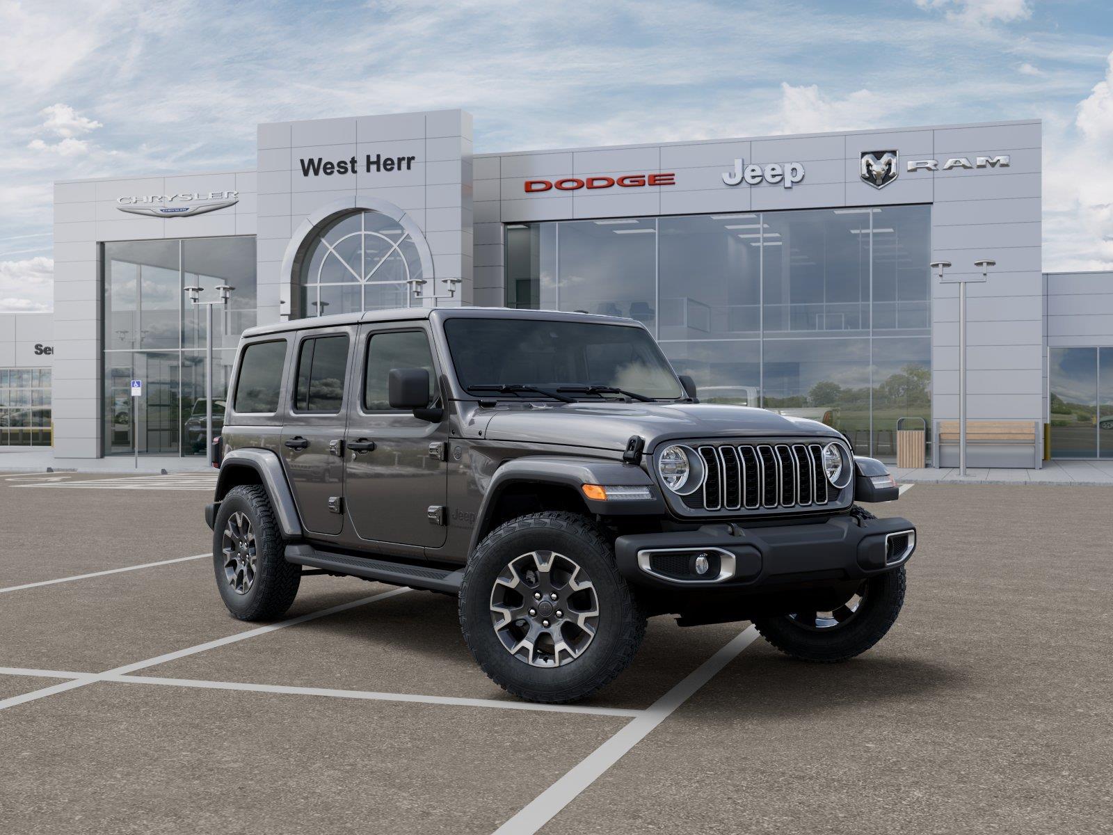 New 2027 Granite Crystal Metallic Clearcoat Jeep Sahara image 5