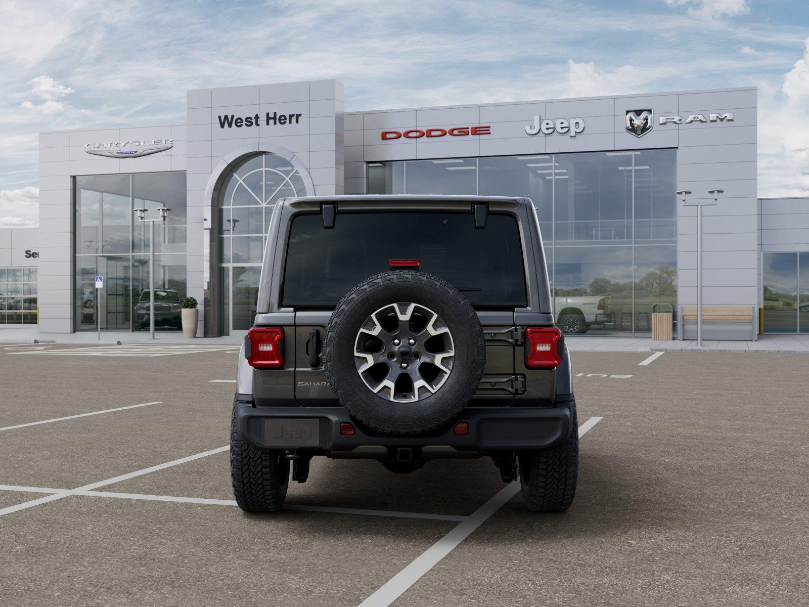 New 2027 Granite Crystal Metallic Clearcoat Jeep Sahara image 7