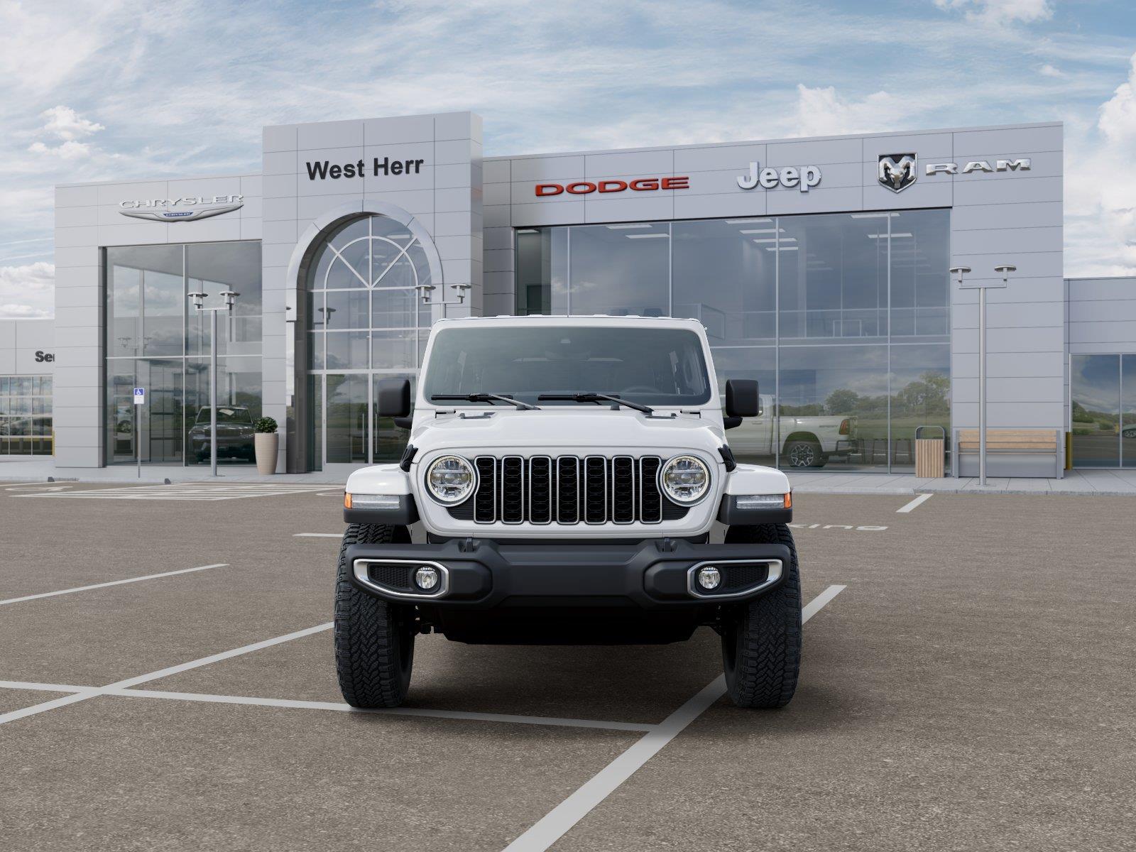 New 2027 Bright White Clearcoat Jeep Sahara image 6