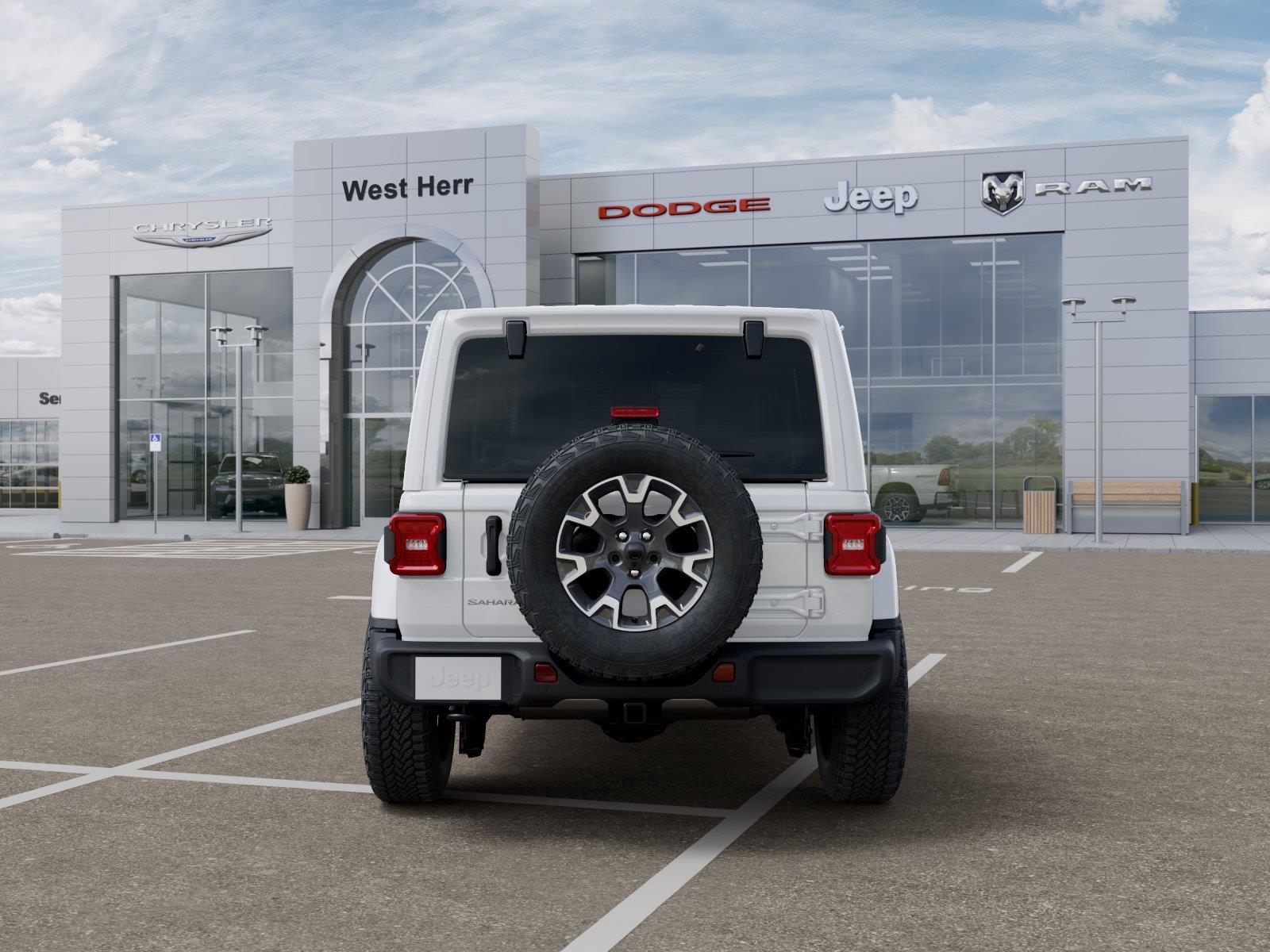 New 2027 Bright White Clearcoat Jeep Sahara image 7