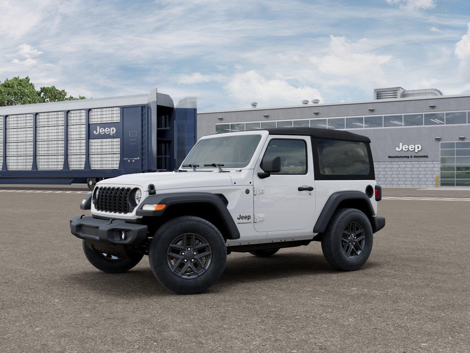 New 2027 Bright White Clearcoat Jeep Sport S image 2