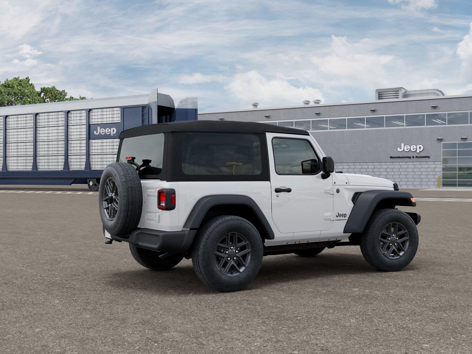New 2027 Bright White Clearcoat Jeep Sport S image 4
