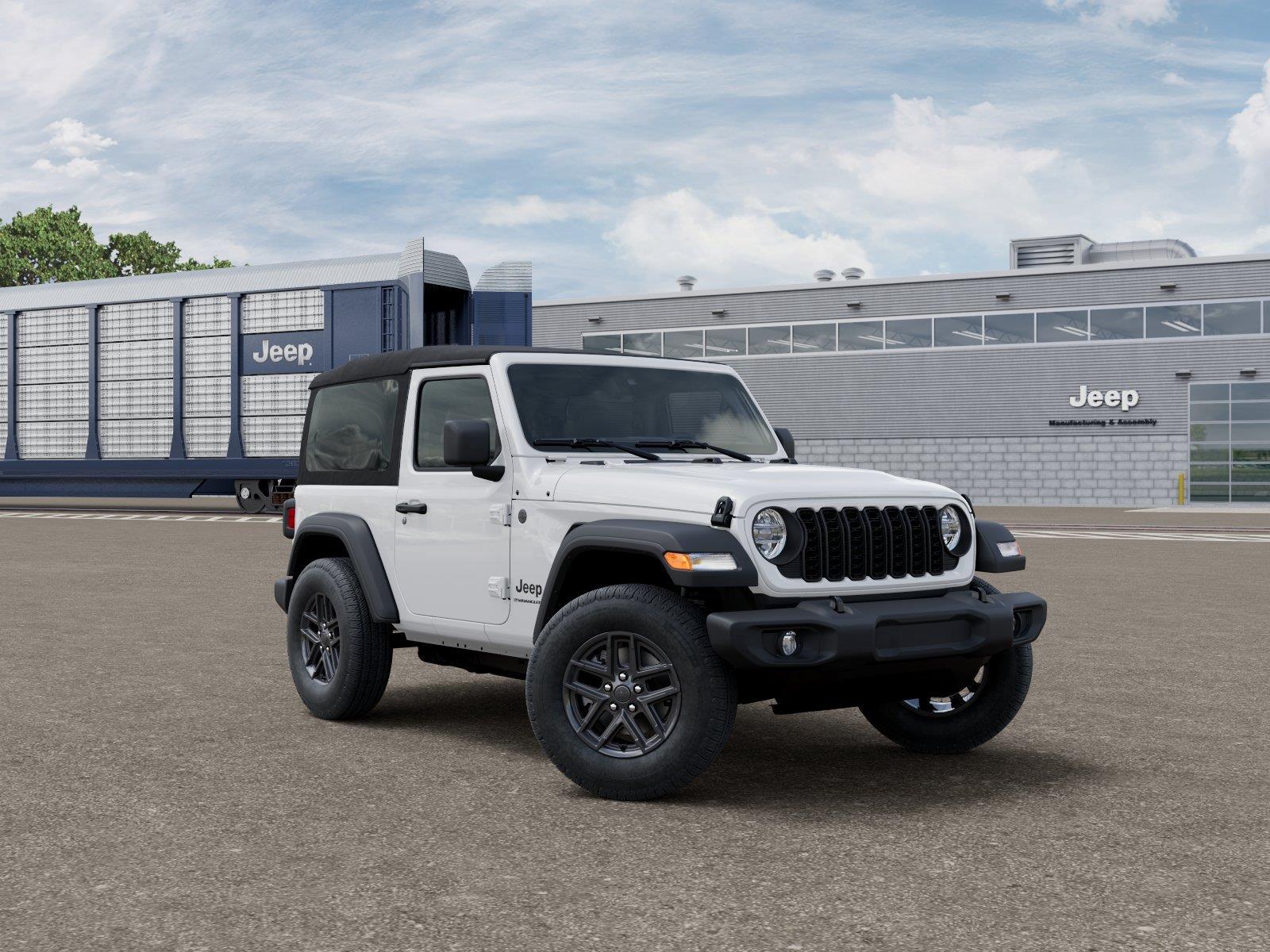 New 2027 Bright White Clearcoat Jeep Sport S image 5