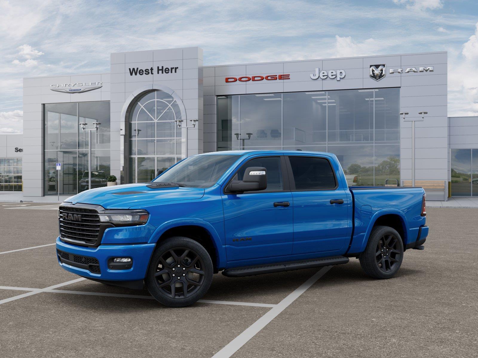 Used 2026 Hydro Blue Pearlcoat Ram Laramie image 2