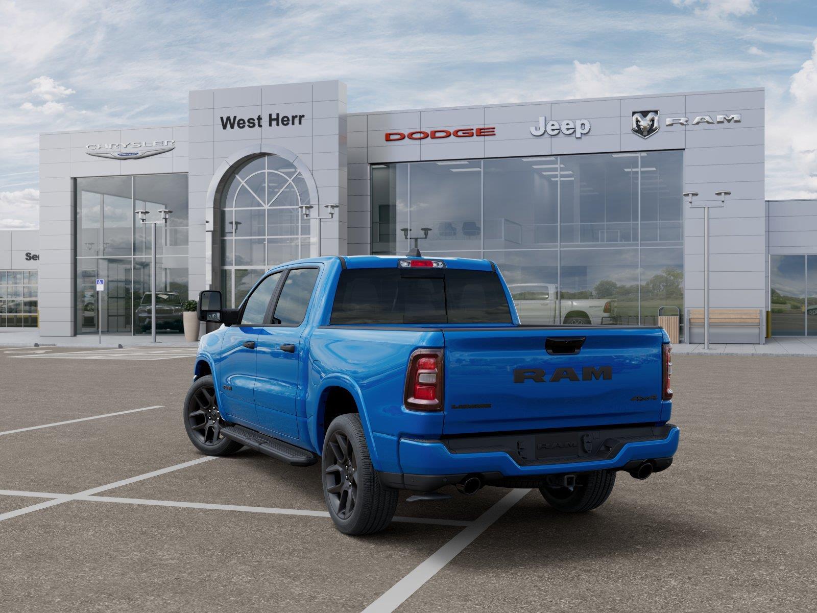 Used 2026 Hydro Blue Pearlcoat Ram Laramie image 3