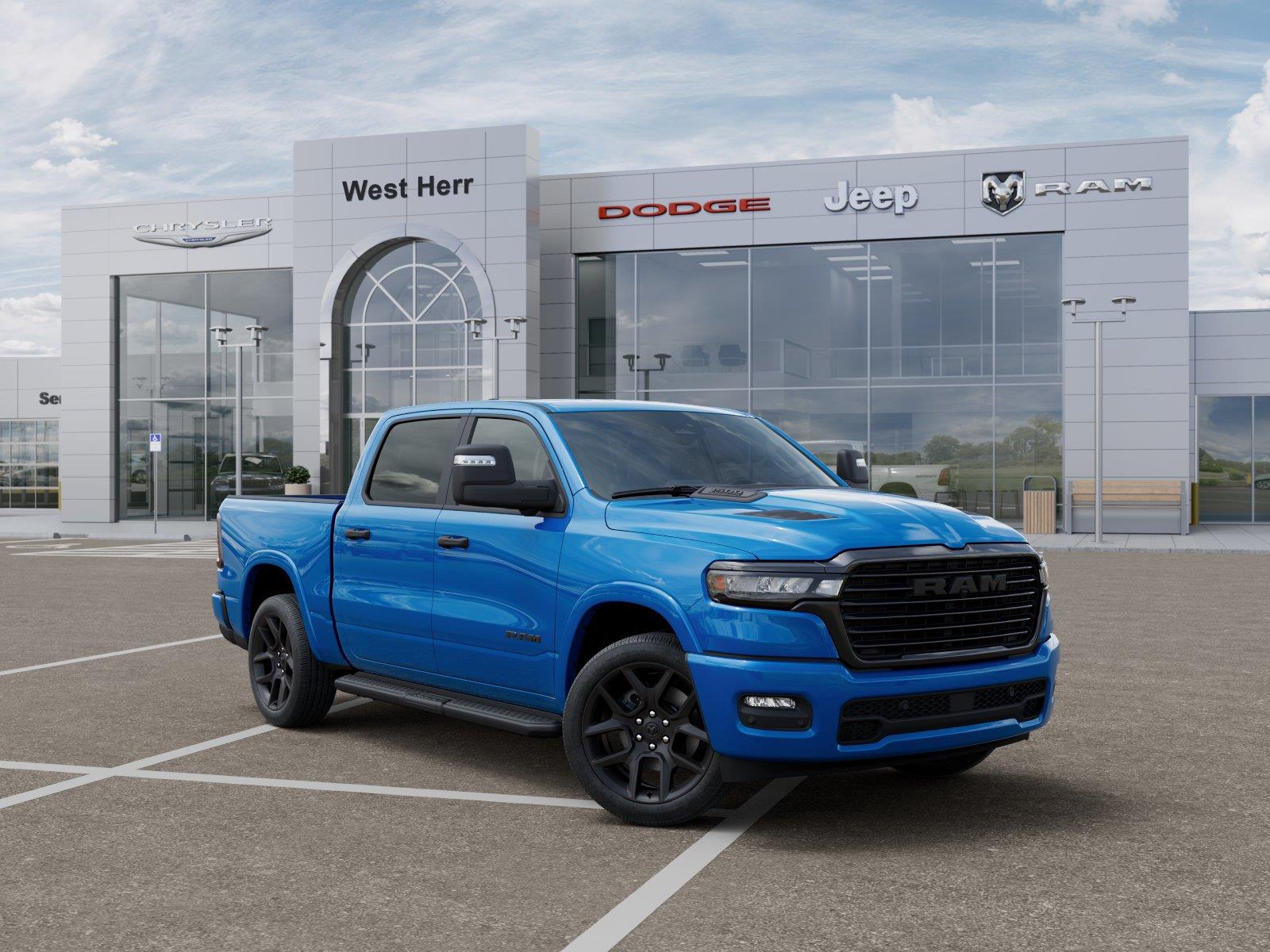 Used 2026 Hydro Blue Pearlcoat Ram Laramie image 5