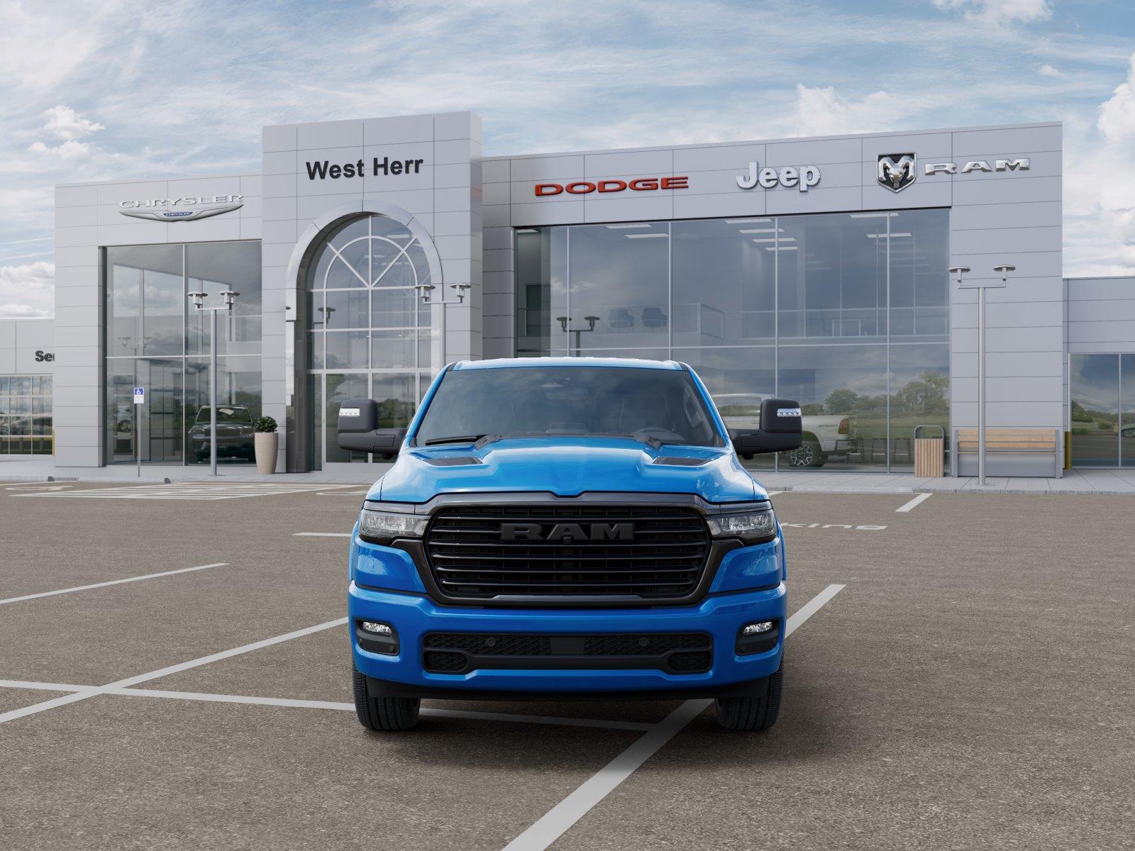 Used 2026 Hydro Blue Pearlcoat Ram Laramie image 6