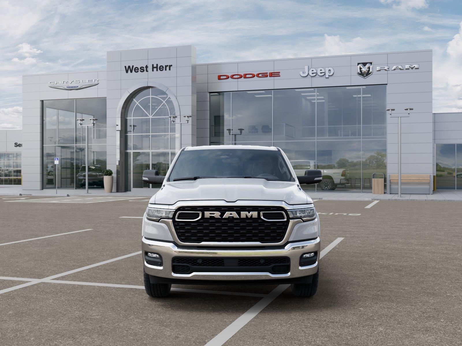 New 2026 Bright White Clearcoat Ram Big Horn image 6