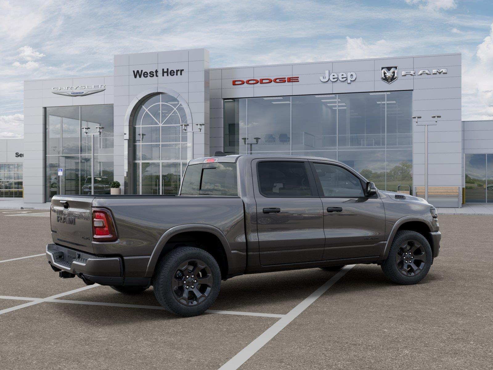 New 2027 Granite Crystal Metallic Clearcoat Ram Big Horn image 4