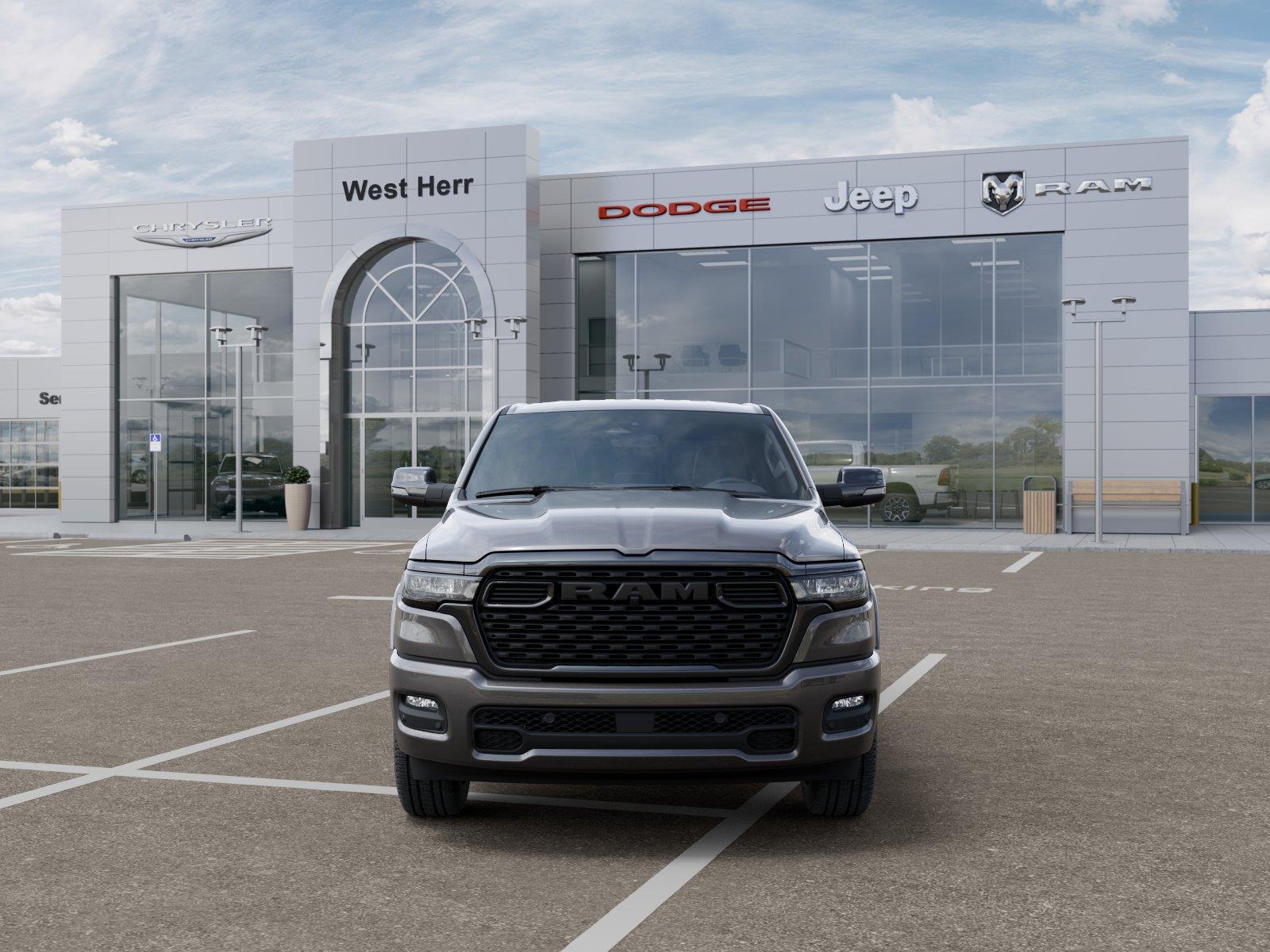 New 2027 Granite Crystal Metallic Clearcoat Ram Big Horn image 6