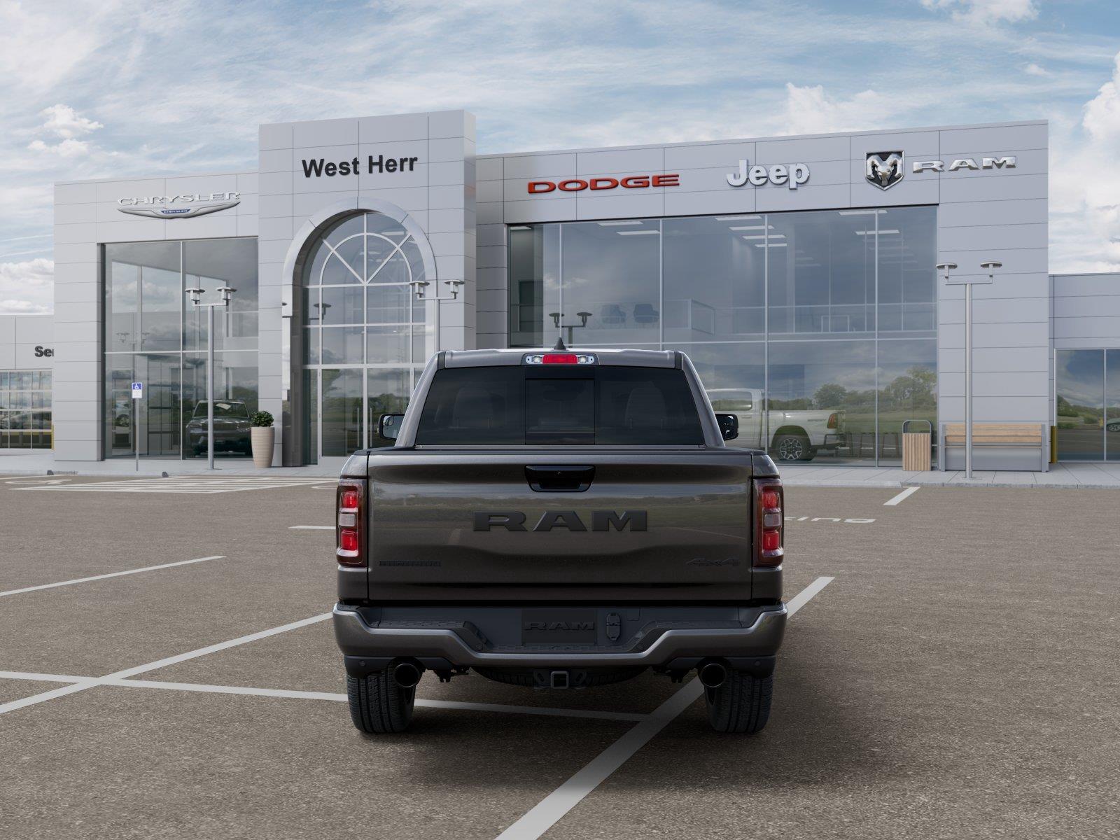 New 2027 Granite Crystal Metallic Clearcoat Ram Big Horn image 7
