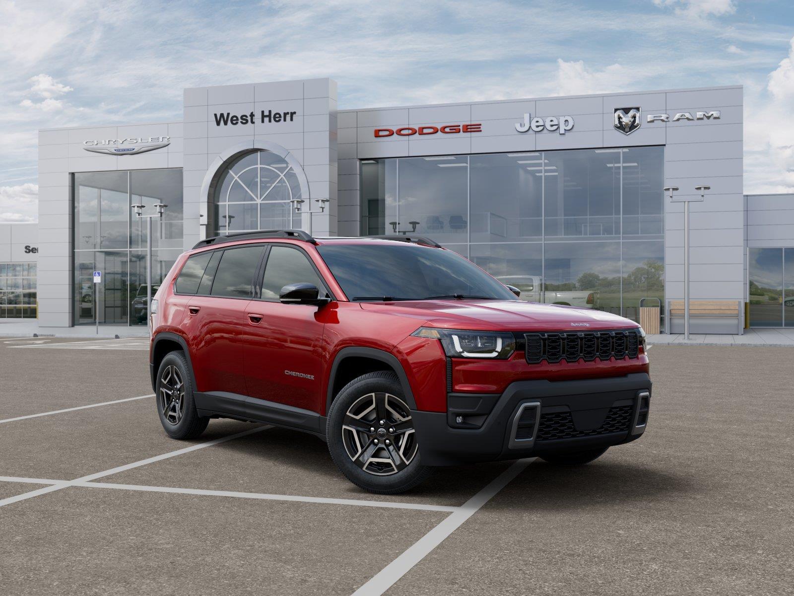 New 2026 Red Hot Pearlcoat Jeep Limited image 5