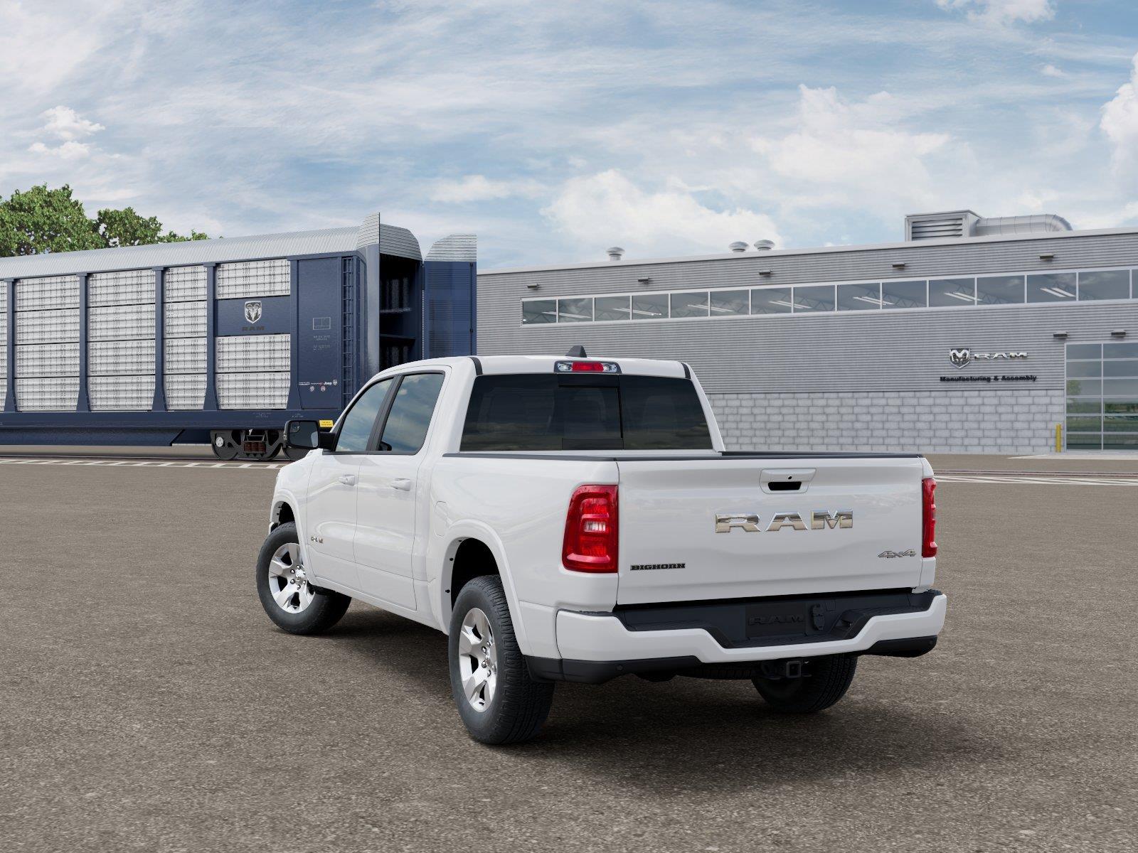 New 2027 Bright White Clearcoat Ram Big Horn image 3