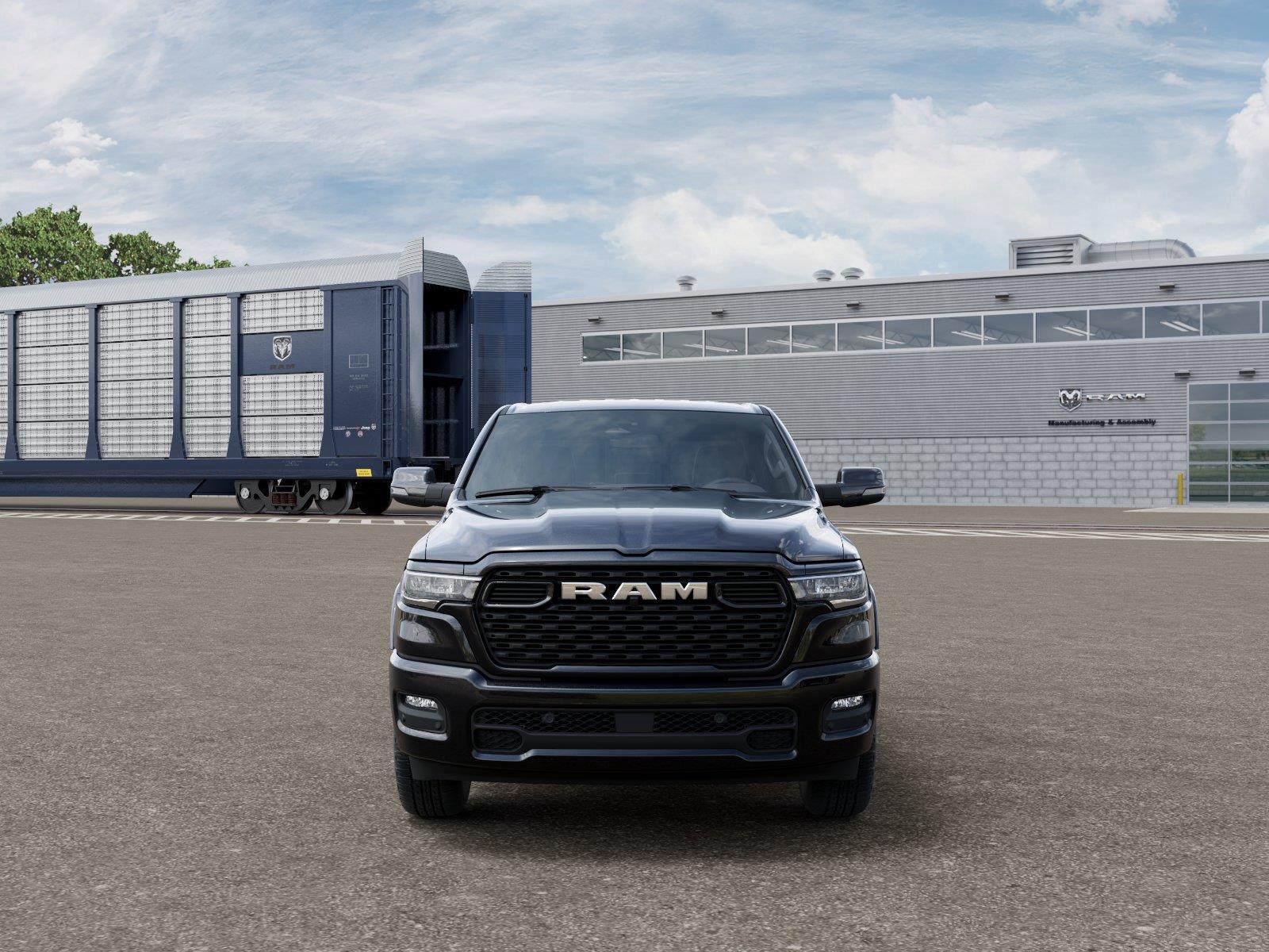New 2027 Diamond Black Crystal Pearlcoat Ram Big Horn image 6