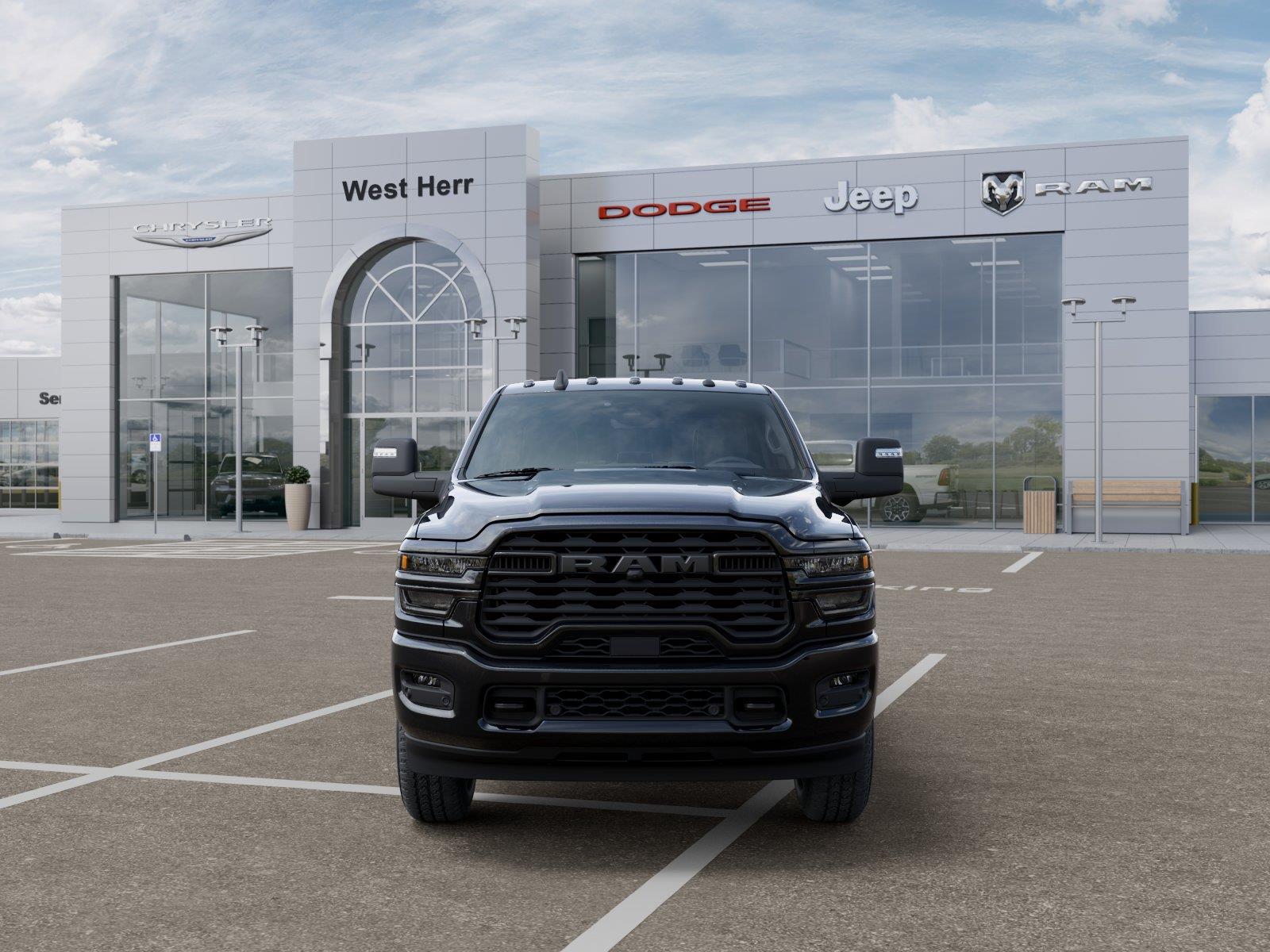 New 2026 Diamond Black Crystal Pearlcoat Ram Big Horn image 6