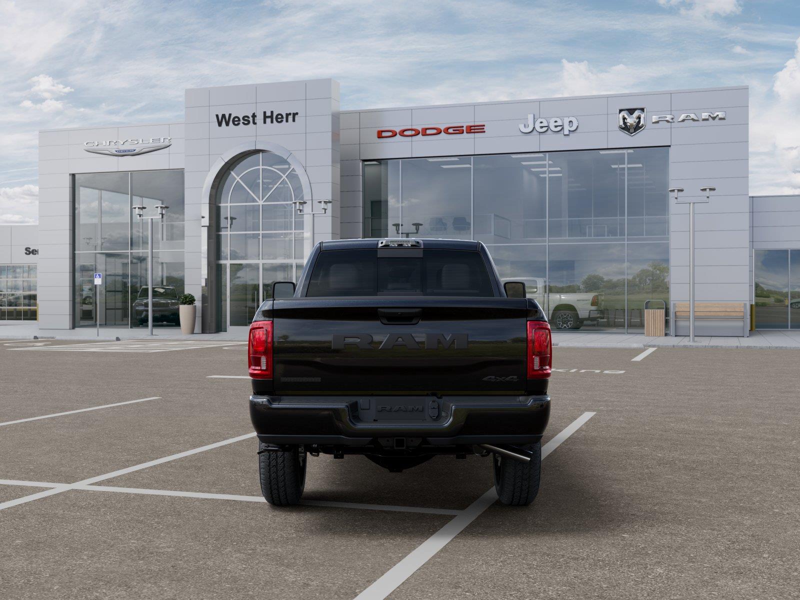 New 2026 Diamond Black Crystal Pearlcoat Ram Big Horn image 7