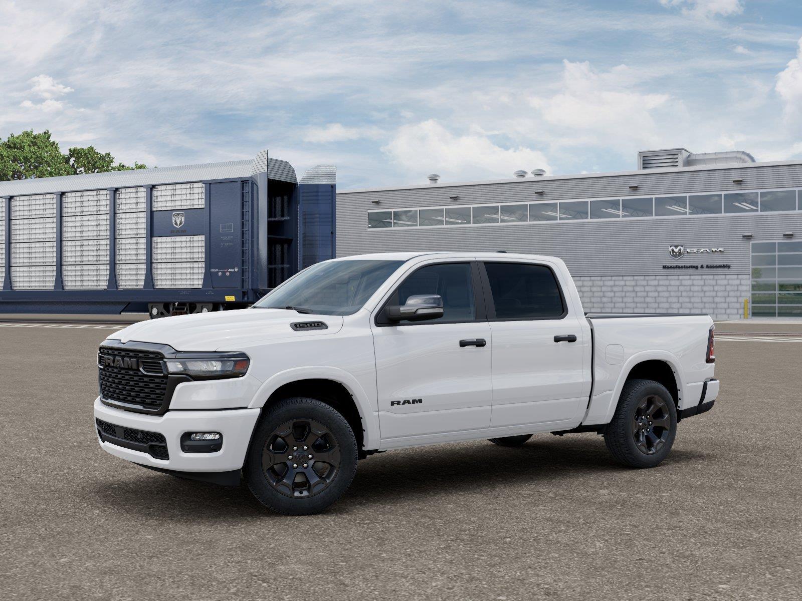 New 2027 Bright White Clearcoat Ram Big Horn image 2