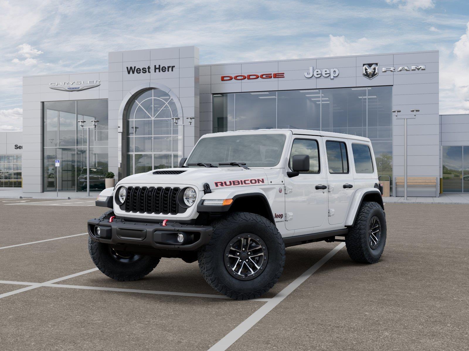 Bright White Clearcoat 2026 Jeep Wrangler SUV / Crossover Four-Wheel Drive 8-Speed Automatic