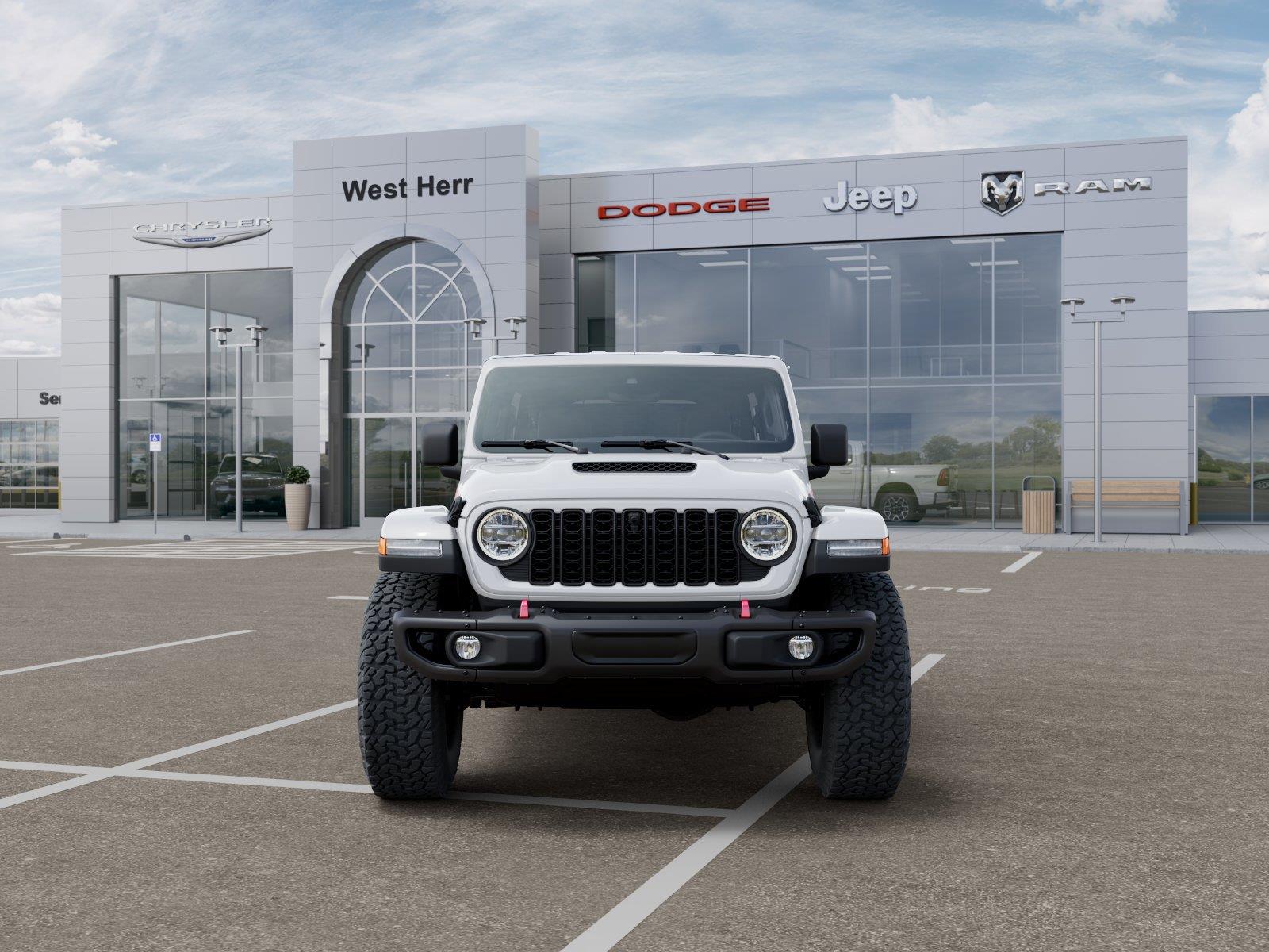 New 2026 Bright White Clearcoat Jeep Rubicon X image 6
