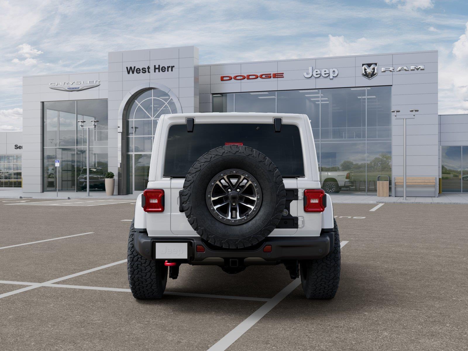 New 2026 Bright White Clearcoat Jeep Rubicon X image 7