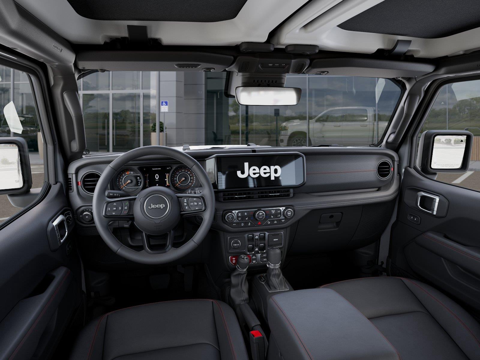 New 2026 Bright White Clearcoat Jeep Rubicon X image 14