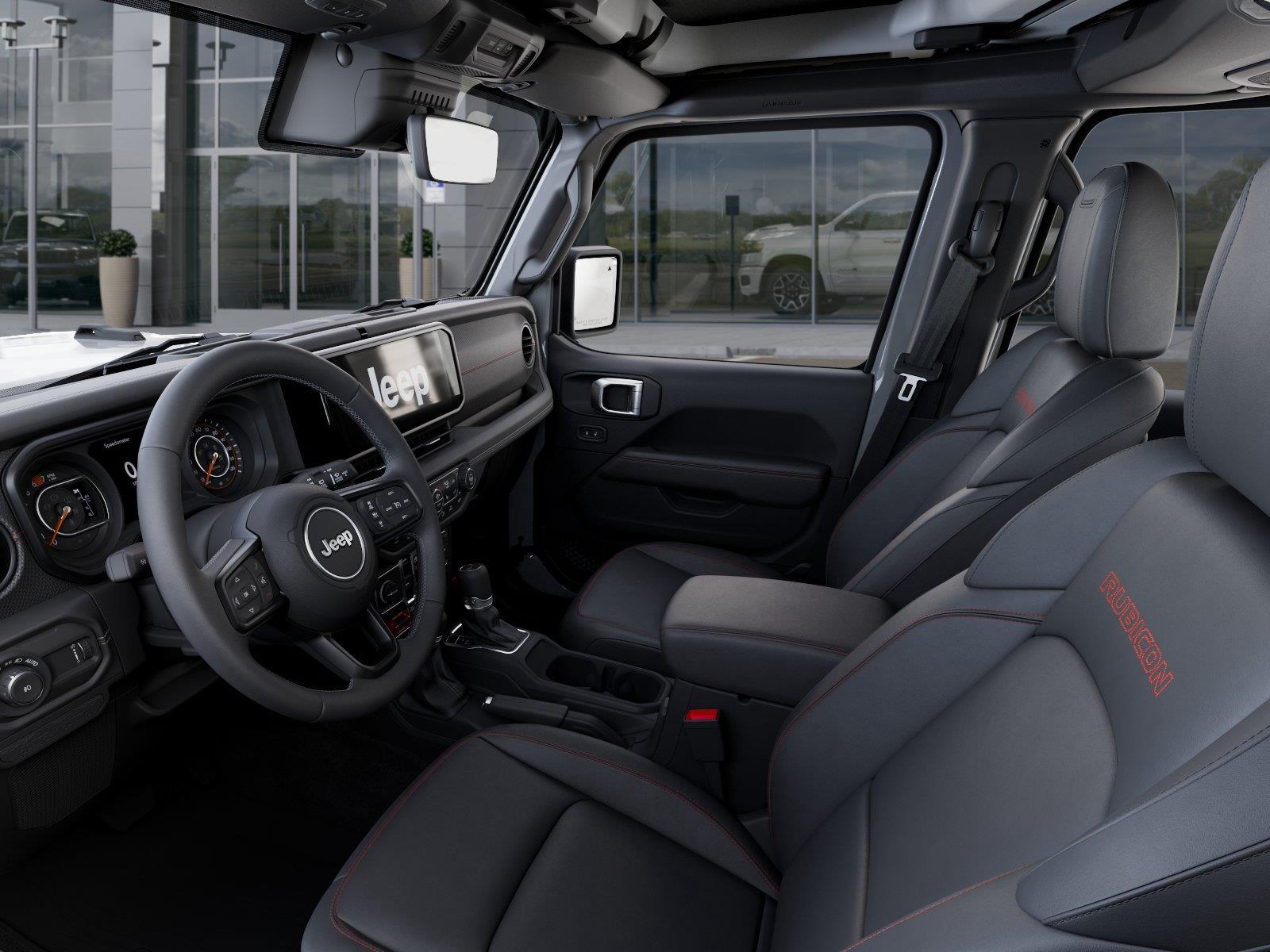 New 2026 Bright White Clearcoat Jeep Rubicon X image 22