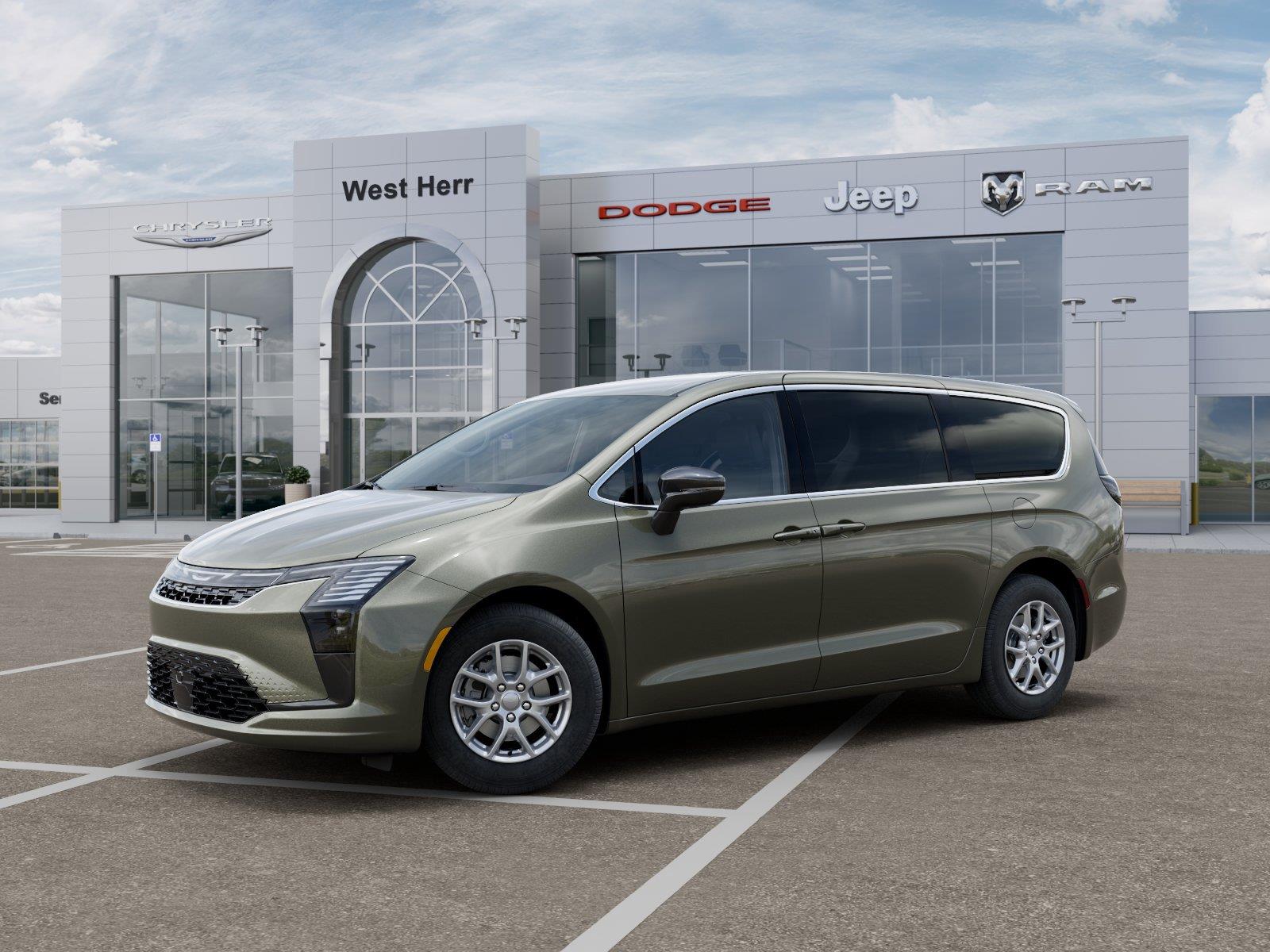 New 2027 Olive Green Pearlcoat Chrysler Select image 2