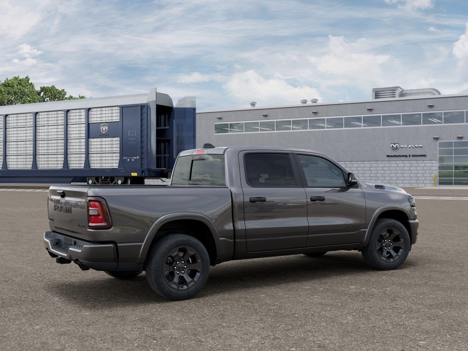 New 2027 Granite Crystal Metallic Clearcoat Ram Big Horn image 4