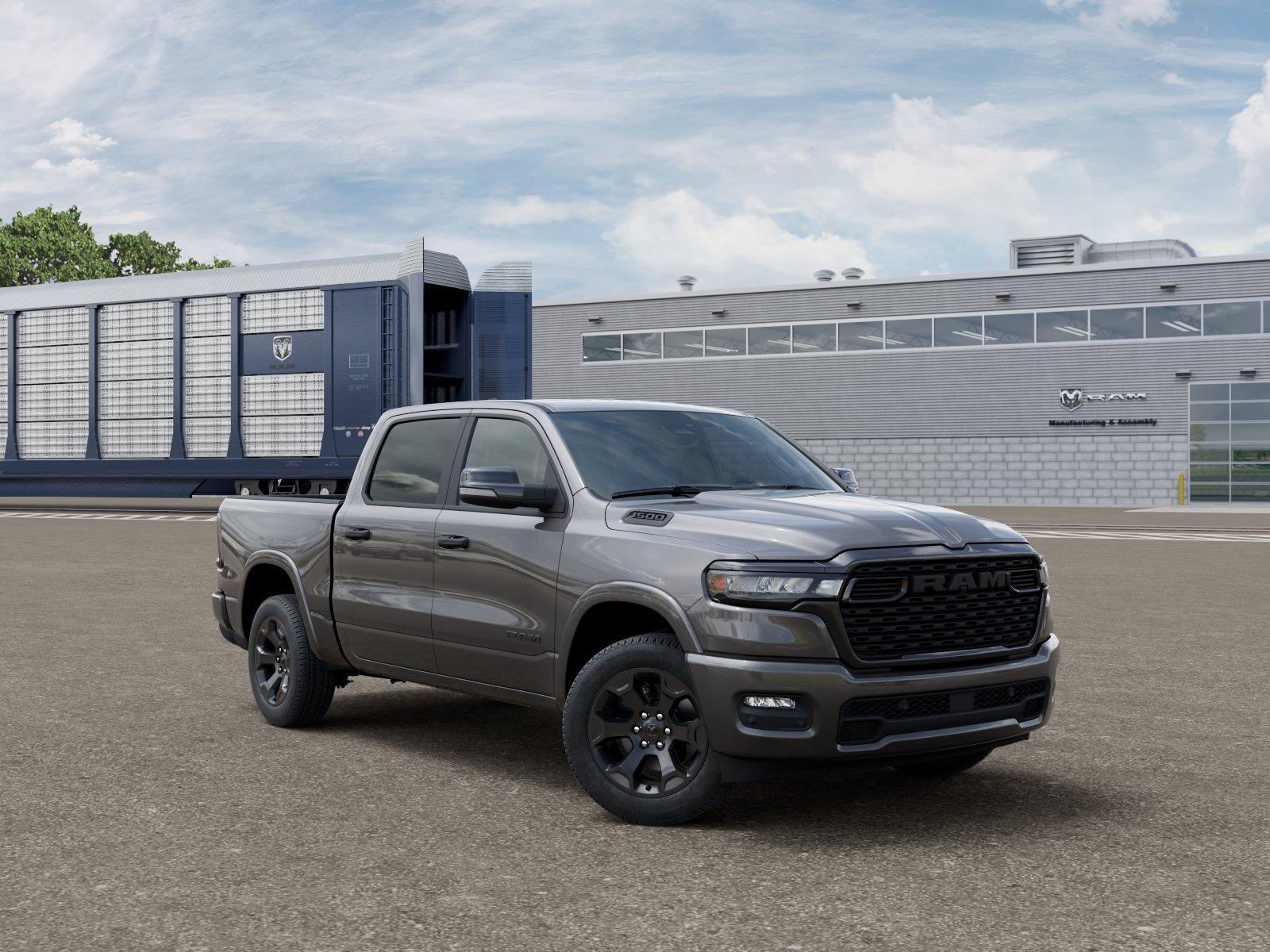 New 2027 Granite Crystal Metallic Clearcoat Ram Big Horn image 5
