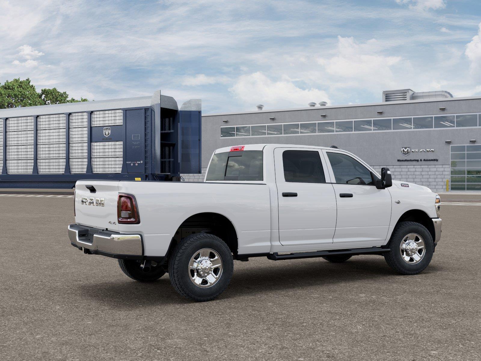 New 2027 Bright White Clearcoat Ram Tradesman image 4