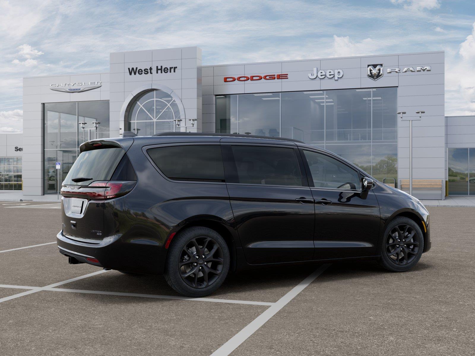 New 2027 Diamond Black Crystal Pearlcoat Chrysler Limited image 4