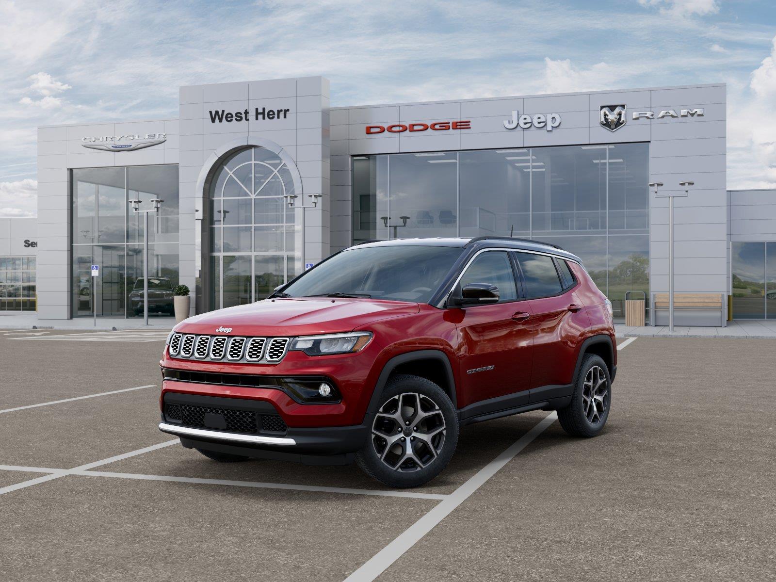 Red Hot Pearlcoat 2026 Jeep Compass SUV / Crossover Four-Wheel Drive 8-Speed Automatic