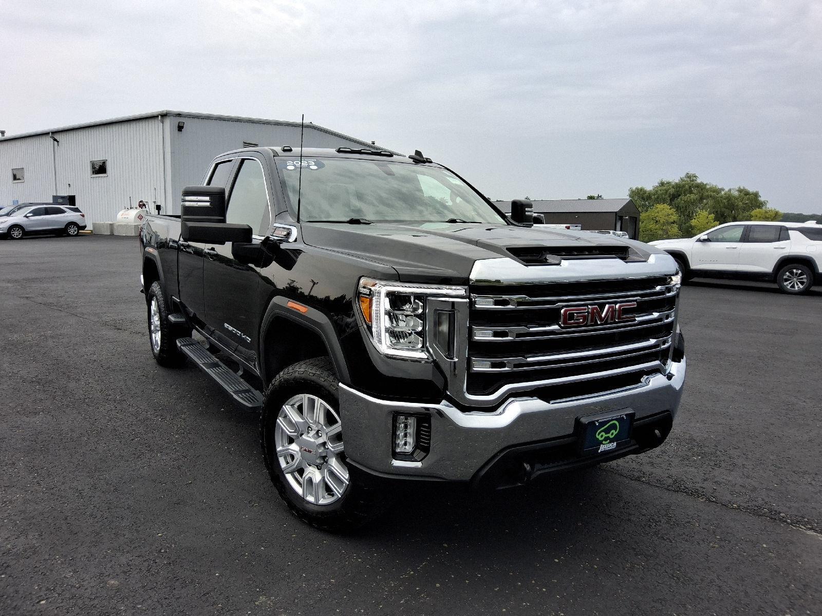 Onyx Black 2023 GMC Sierra 2500HD Pickup Truck Four-Wheel Drive 6-Speed Automatic