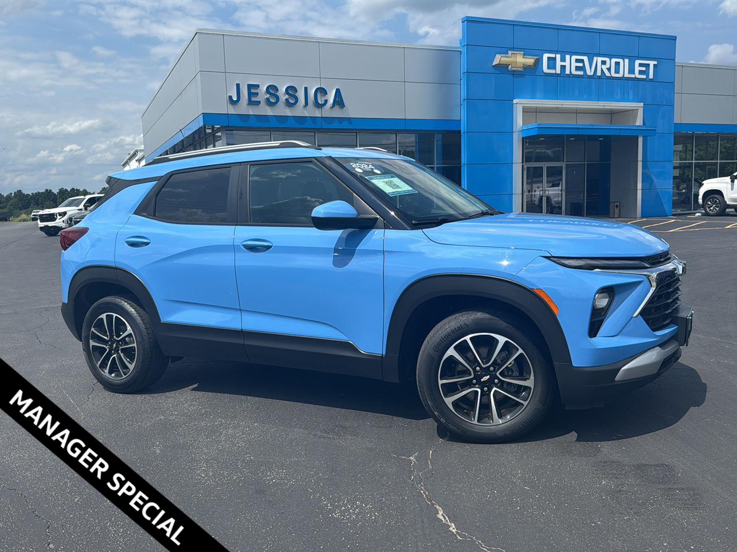 Fountain Blue 2024 Chevrolet Trailblazer SUV / Crossover Four-Wheel Drive 9-Speed Automatic