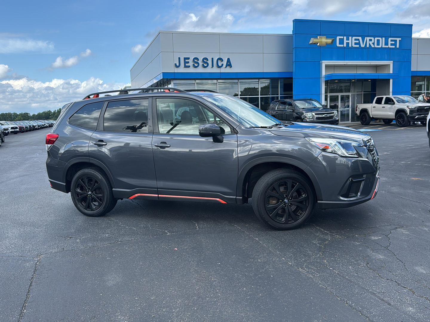 Magnetite Gray Metallic 2024 Subaru Forester SUV / Crossover All-Wheel Drive Continuously Variable Transmission