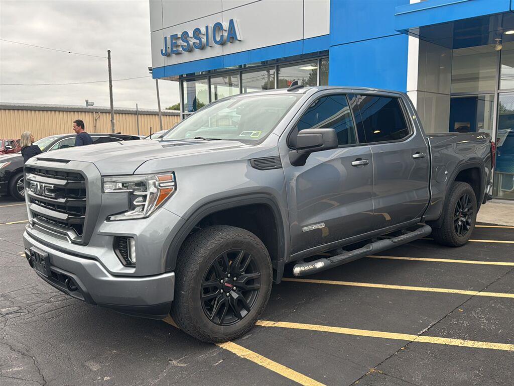 Gray (Satin Steel Metallic) 2020 GMC Sierra 1500 Pickup Truck Four-Wheel Drive 8-Speed Automatic