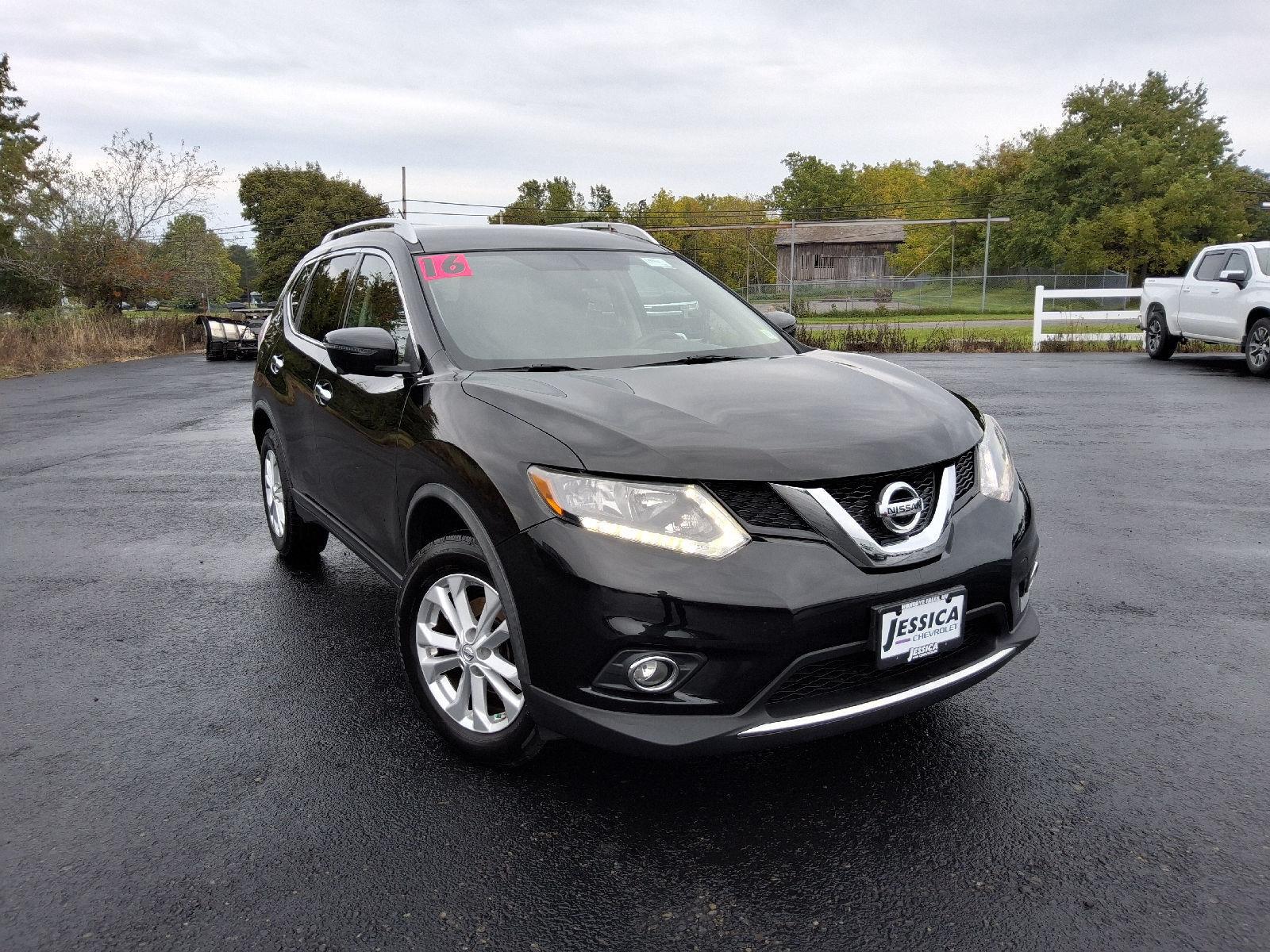 Gray (Magnetic Black) 2016 Nissan Rogue SUV / Crossover All-Wheel Drive Continuously Variable Transmission