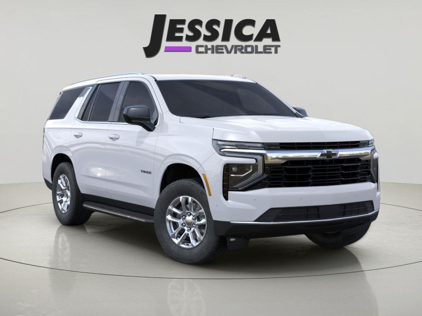 Summit White 2026 Chevrolet Tahoe SUV / Crossover Four-Wheel Drive Automatic