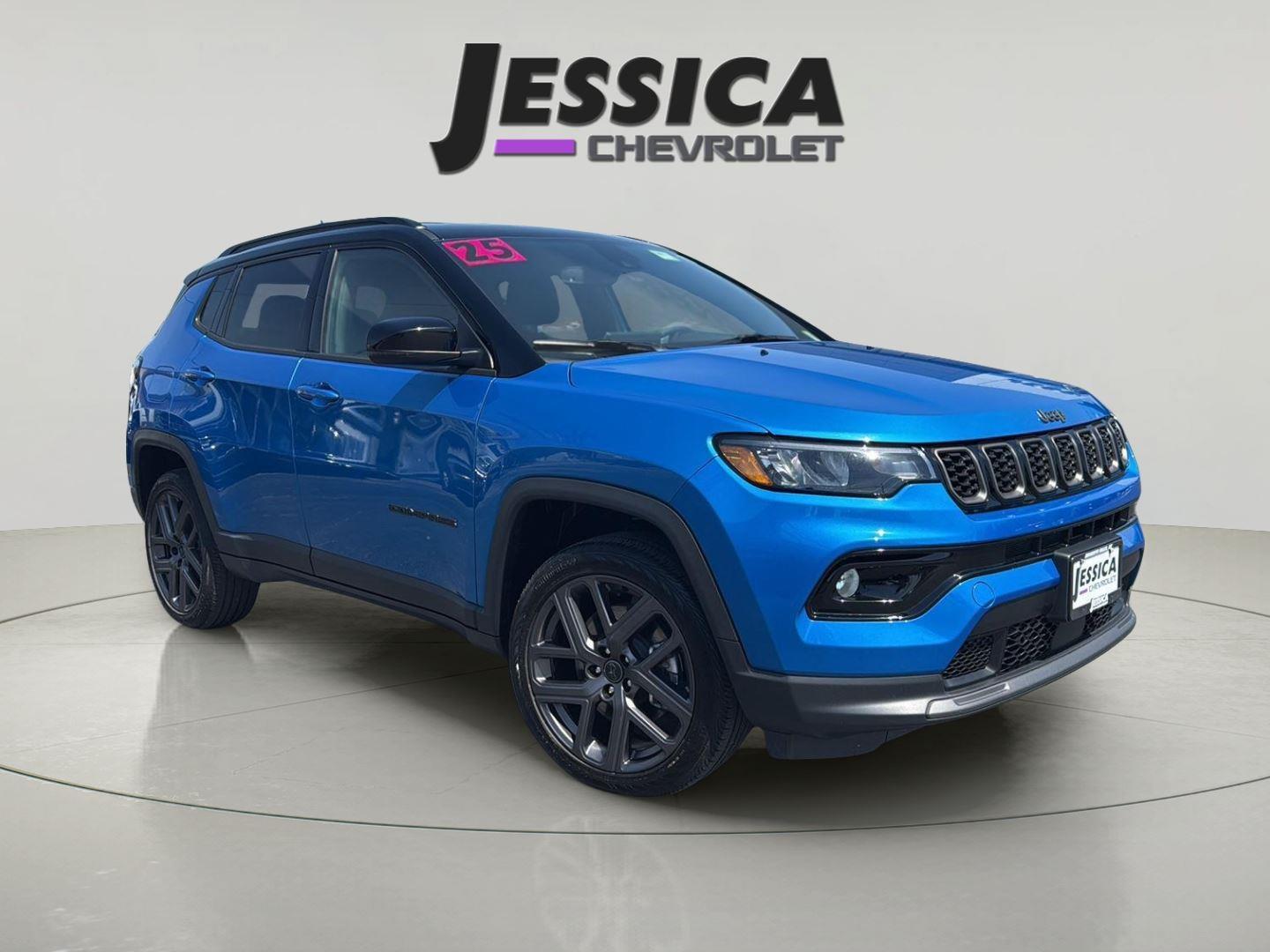 Hydro Blue Pearlcoat 2026 Jeep Compass Limited Altitude 4WD SUV / Crossover Four-Wheel Drive 8-Speed Automatic