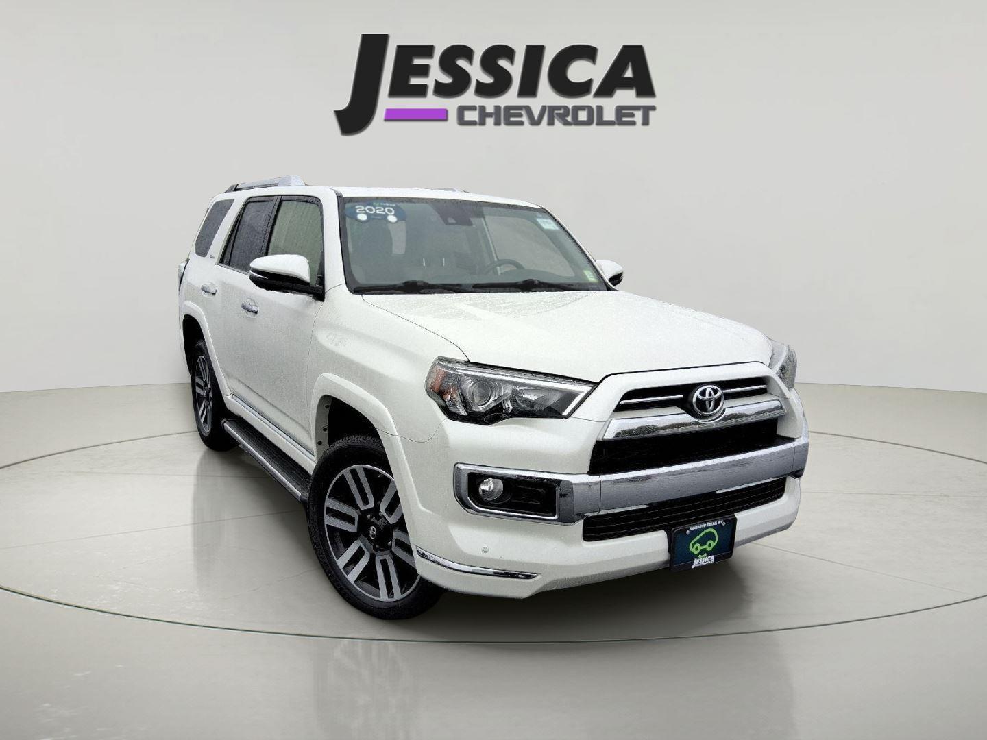 White (Blizzard Pearl) 2020 Toyota 4Runner Limited 4WD SUV / Crossover All-Wheel Drive 5-Speed Automatic