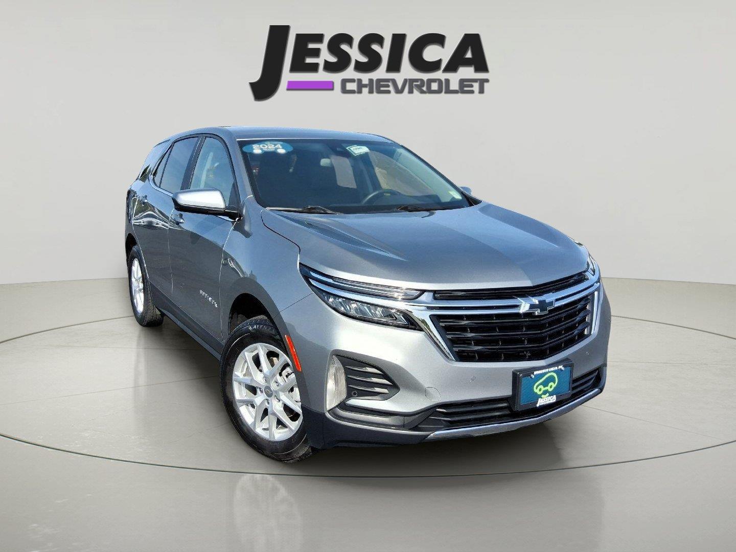 Sterling Gray Metallic 2024 Chevrolet Equinox SUV / Crossover Four-Wheel Drive 6-Speed Automatic Overdrive