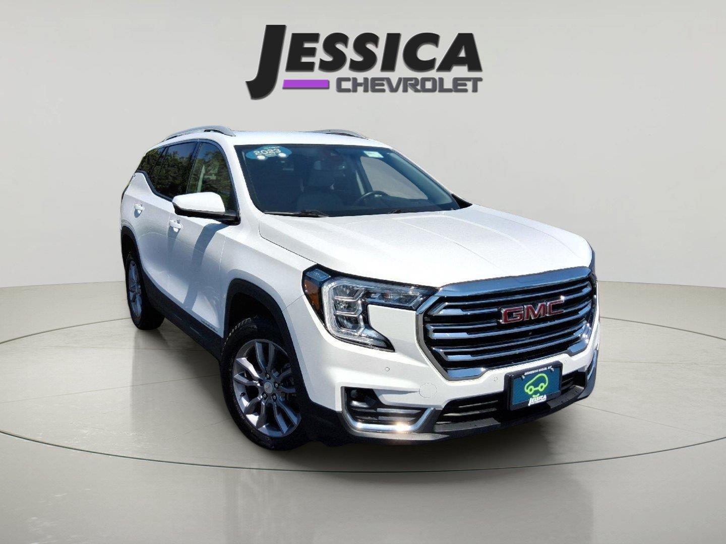 Summit White 2023 GMC Terrain SUV / Crossover All-Wheel Drive 9-Speed Automatic