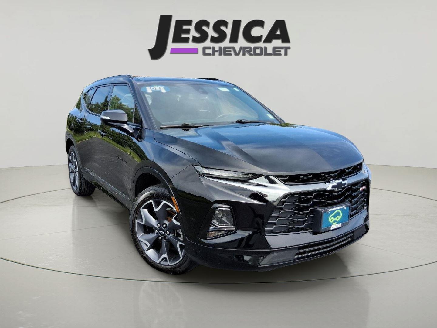 Black 2022 Chevrolet Blazer RS AWD SUV / Crossover All-Wheel Drive 9-Speed Automatic