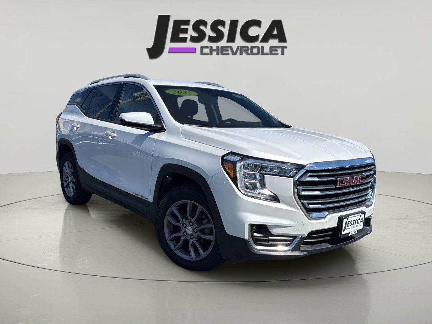 White Frost Tricoat 2022 GMC Terrain SLT AWD SUV / Crossover All-Wheel Drive 9-Speed Automatic Overdrive