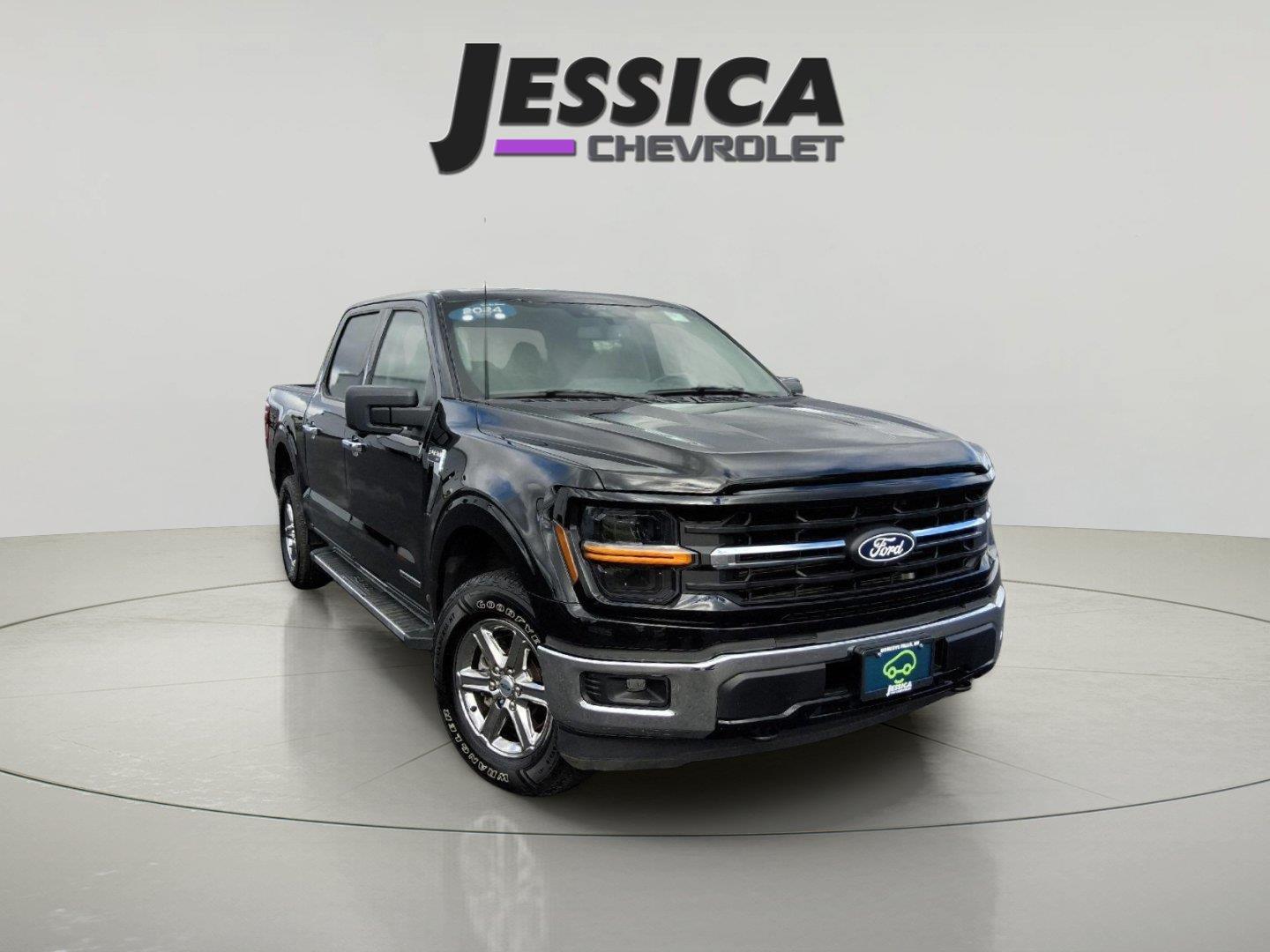 Agate Black 2024 Ford F-150 Pickup Truck Four-Wheel Drive Automatic